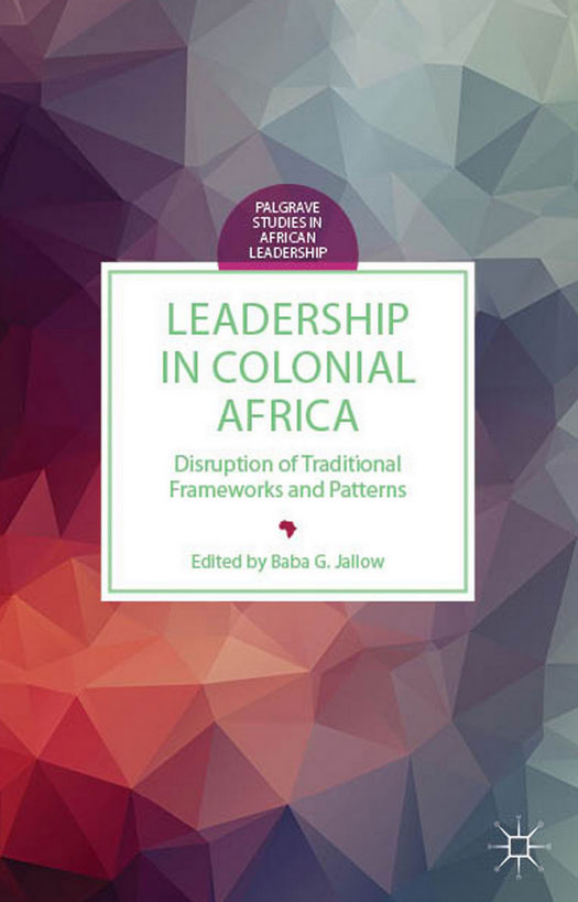 Leadership in Colonial Africa Bookcover