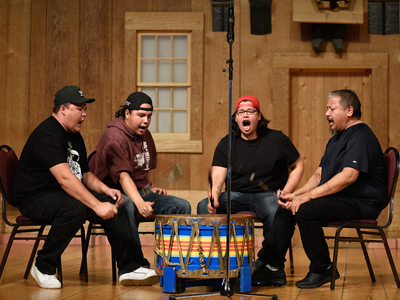 photo from ILA 2019 conference showing drummers