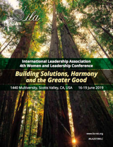 Program cover for 4th Annual Women in Leadership Conference