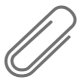 Icon of paperclip