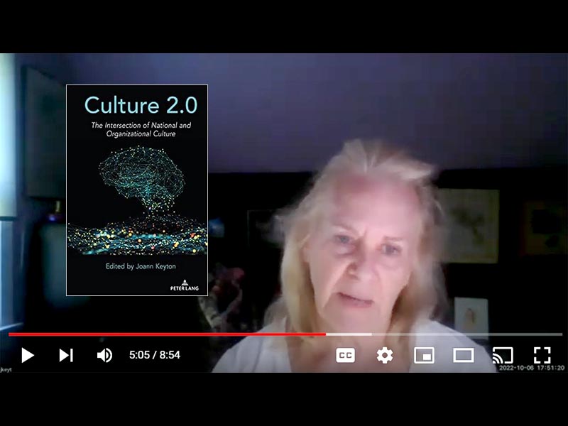 Author Joann Keyton discusses her book Culture 2.0: The Intersection of National and Organizational Culture.