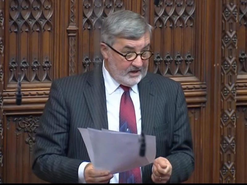 John, Lord Alderdice speaking before the House of Lords
