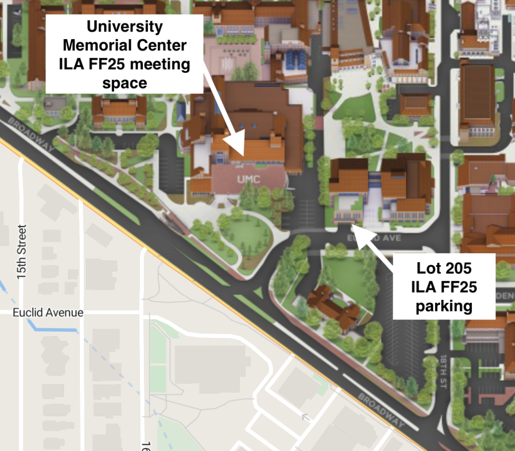 Parking Map of University of Colorado Boulder