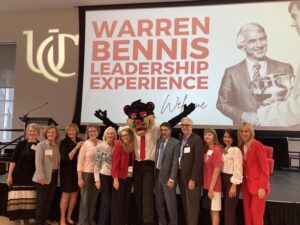 Photo of committee members at the Warren Bennis Leadership Experience