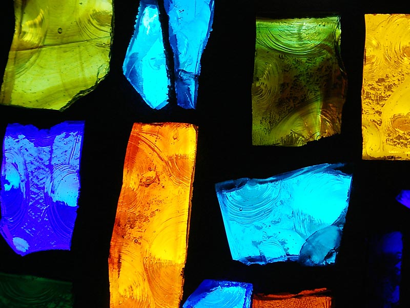 Stained Glass Window.