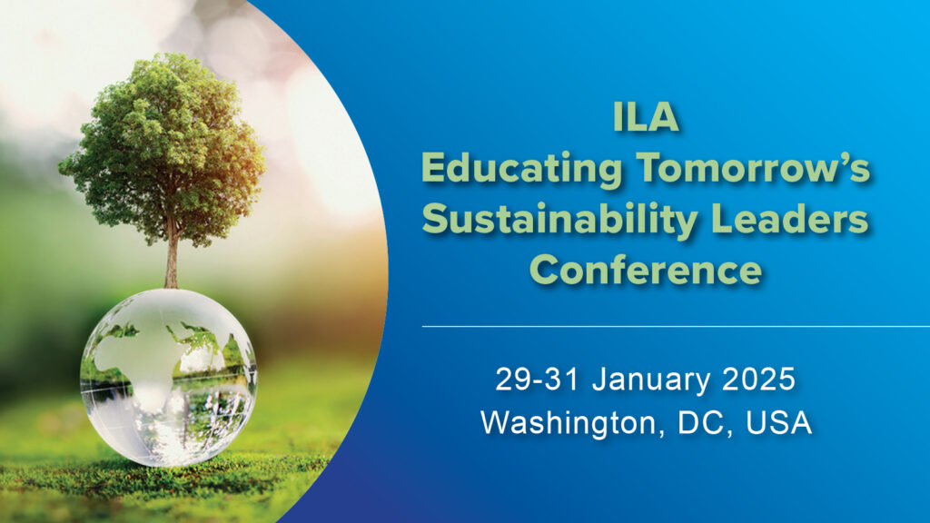 ILA Educating Tomorrow's Sustainability Leaders Conference