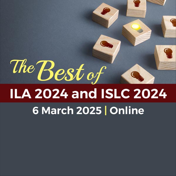 The best of ILA 2024 and ISLC 2024. 6 March 2025 | Online